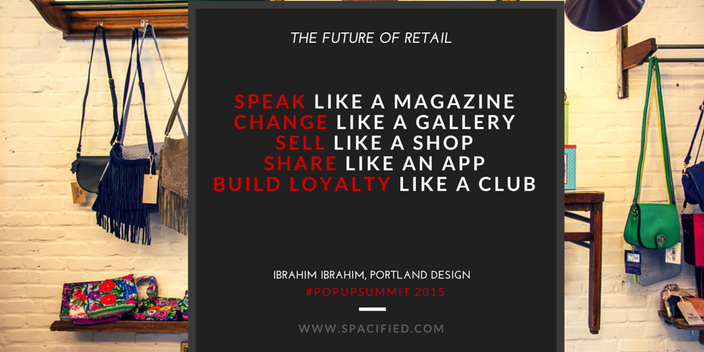 RonaldvVelzen's tweet photo. Mooi om nog eens na te lezen!!! RT @spacified: The future of #retail - http://t.co/LM1sJPx82e - #popup #popupsummit