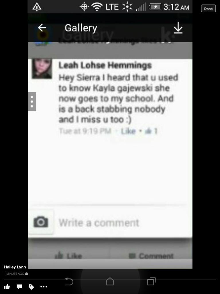 HaileyKyllonen's tweet image. &amp;amp;@LeahtheLie things on the web are there 4ever &amp;amp;@KaylatheReject isn't a backstabbing nobody she is my best friend.