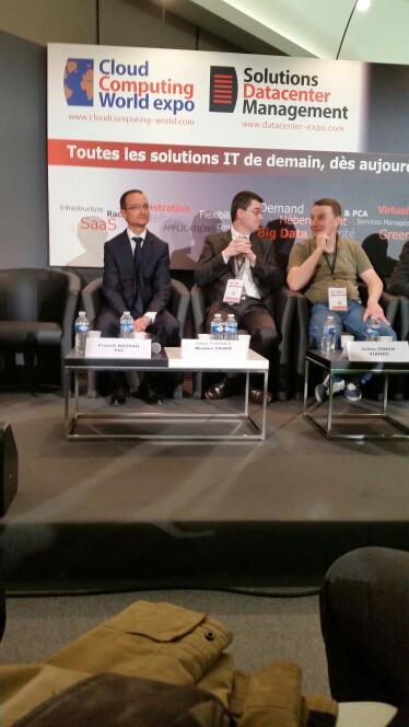 Viadeo's tweet image. La table ronde #100%cloud avec @julsimon de @Viadeo commence salle Londres #cloudcomputingworldexpo #CNIT