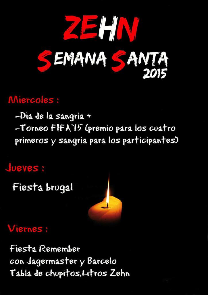 ZEHNAREVALO's tweet photo. Semana Santa Zehn Arevalo!!! http://t.co/NJL9zfvbZy
