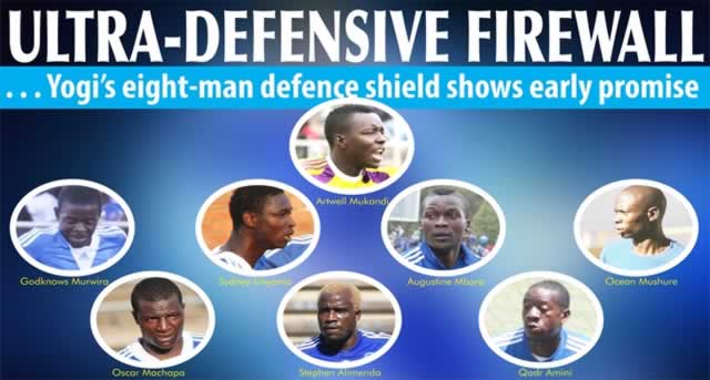 HeraldZimbabwe's tweet photo. SOCCER: David #Mandigora's ultra-defensive firewall #sports 
http://t.co/tOdGNV7WeW http://t.co/h1liTG31tY