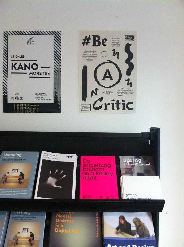 TheDbleNgtve's tweet photo. Our awesome #BeACritic posters - lovingly designed by @hellojonzo - are up around town! Apply now: d/line 13 April http://t.co/OFPCdzbJNd
