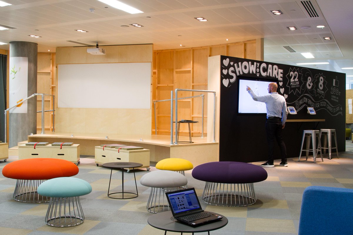 PeldonRose's tweet photo. Ah, nice! Thanks to @officesnapshots for feat. our @JustGiving project! Here: http://t.co/sT3Sf6buSB #OfficeDesign http://t.co/d9qsOmlTGz
