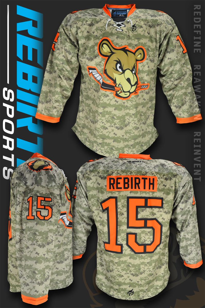 RebirthSports's tweet photo. #wcw #WearingCustomWednesday goes to the #newest member of our #BHL division!! @Uniformswag @sgeddis4 #hockey #unveil http://t.co/l3Mh97WTeD
