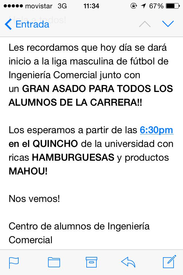 CadecUandes's tweet photo. HOY Asado para todo Comercial! 6:30pm: Compartamos una buena conversa entre amigos http://t.co/XaLL2RV160