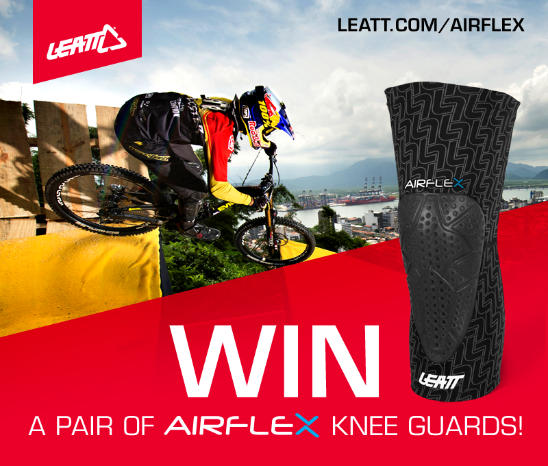 officialleatt's tweet image. WIN a pair of Leatt Airflex Knee Guards! Enter here: ow.ly/L5aOc Ts &amp;amp; Cs apply. #ProtectionRedefined