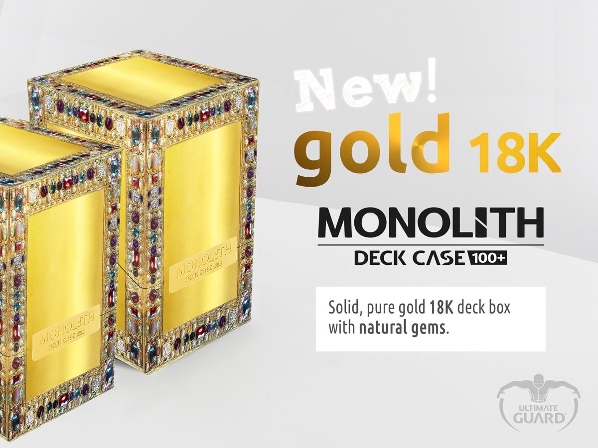yugioh gold deck box Yu-Gi-Oh! TCG: Gold Pride Superfan Deck Box main image 0