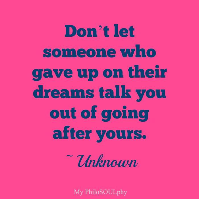 Ruth_Wong's tweet photo. This is your life, u owe it to yourself to live your #dreams. Don't let anyone rob you of your #self-belief  n hope. http://t.co/D51QsalYOQ