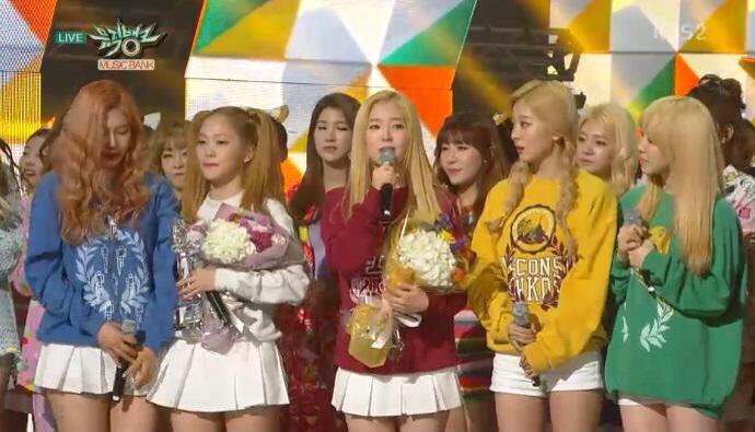 5REDVELVET's tweet photo. 150327 Music Bank
150329 Inkigayo
150331 SBS MTV The Show
150401 MBC Show Champion
#RedVelvet4thWin http://t.co/NzLS73j6YY