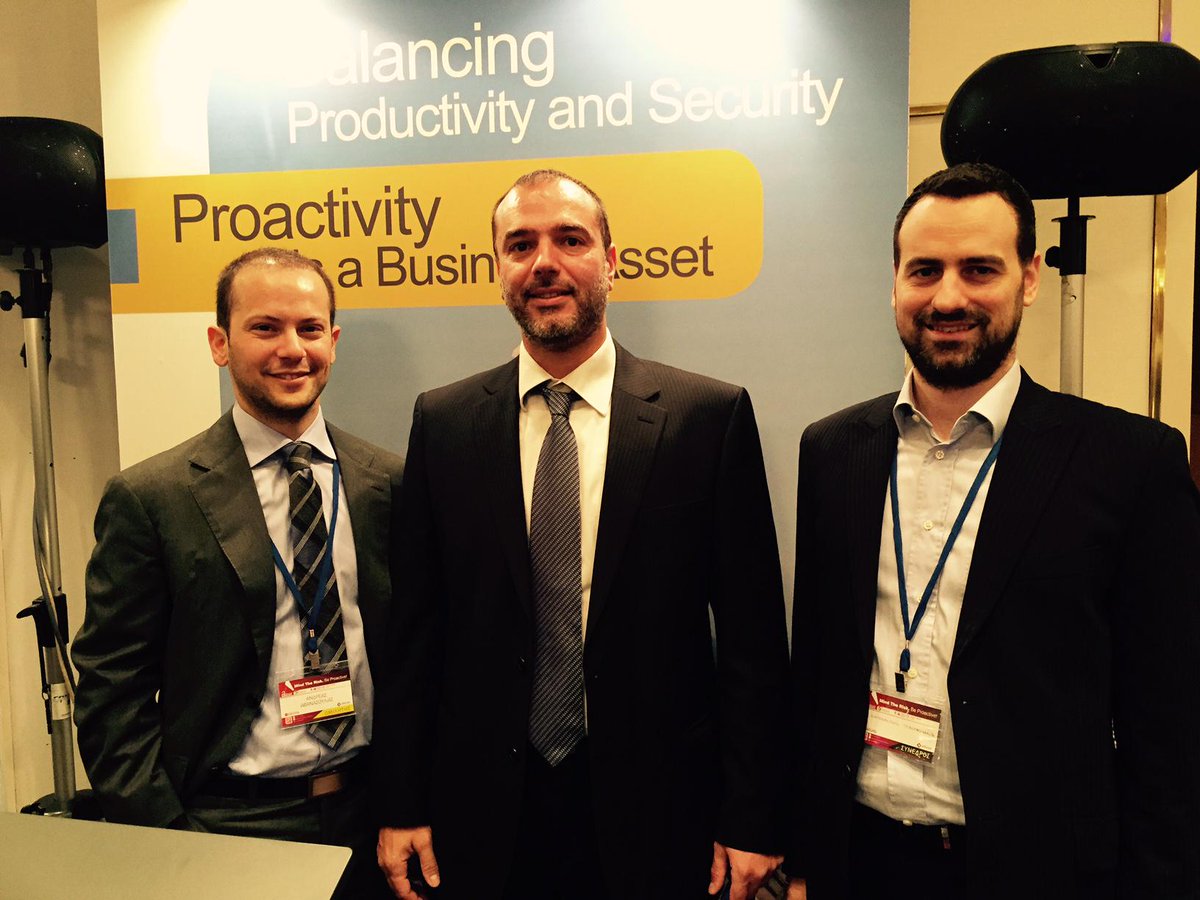 UniSystems_GR's tweet photo. Ready to respond to any question regarding #enterprise_security: Our #security #experts @ #ICS15. @InfoComWorld http://t.co/VyRKFZXwAW