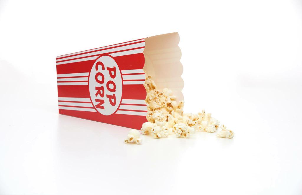 April = Popcornmaand! Bestel nu popcorn als traktatie en ontvang een bioscoopbon voor de jarige bij uw bestelling!