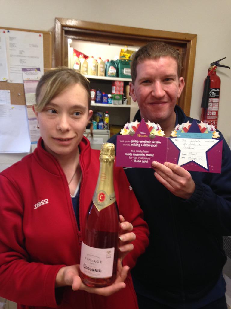 Congrats to Kerry &amp; David for being our March Service superstars for the fab care they gave a PFS customer!