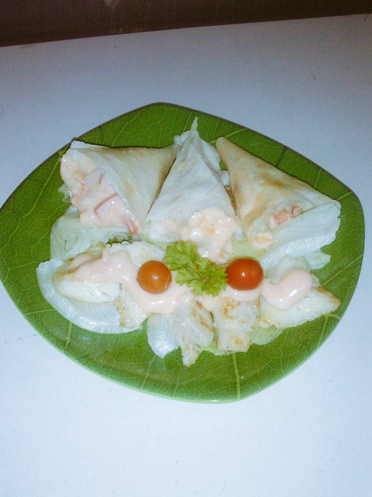 Mantap dori tortilla blanketnya huha, habis ludes