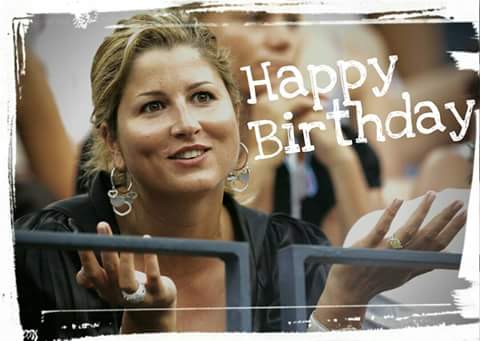Happy birthday to the most powerful woman, Mirka Federer. Wishing you all the best and happy moments with family 