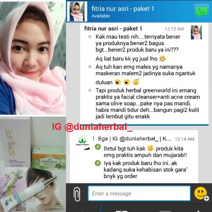 duniaherbal_'s tweet photo. Kak fitri pakai produk acne cream+cleanser+olive soap untuk kulitnya info/order : PIN BB : 31206823 WA : 08973198162 http://t.co/UJKFzsuCPR