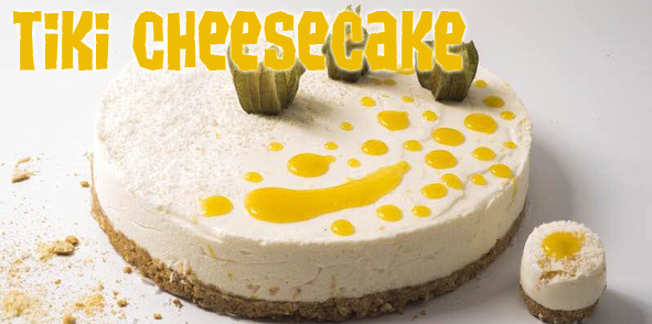 Lucy_GAD's tweet photo. Hmm, a nova guloseima do mês **TIKI Cheesecake** é um atentado aos bolos da Páscoa. http://t.co/j5RAQQWrKC