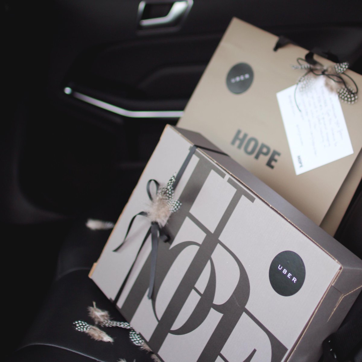 Happy Easter! We've hidden Hope gifts in randomly selected <a href="/Uber_Stockholm/">Uber Sweden</a> <a href="/Uber_GBG/">Uber Göteborg</a> Cars. Are you the lucky finder?
