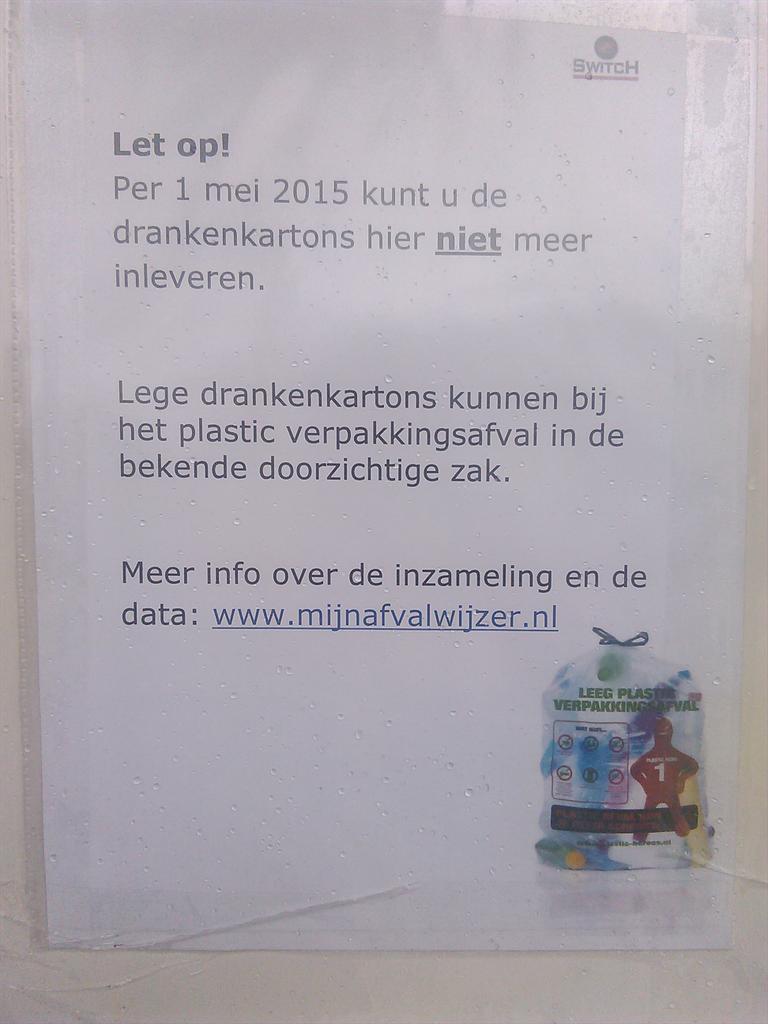 Thijs_tweet's tweet photo. En we waren zo lekker aan het scheiden...#afval http://t.co/xAtuDbiBdd