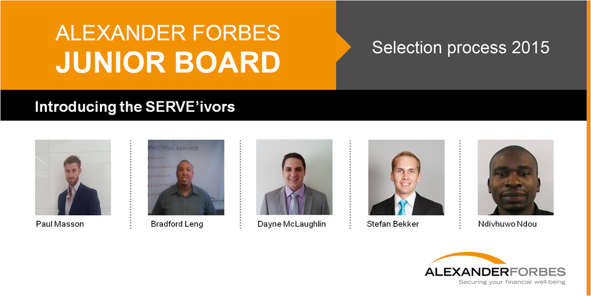 AFJuniorBoard's tweet photo. #AFJB2015 Group 5 @paulianmasson @BradfordLeng @Dayno88 @stefanj_bekker @mukonindou Retweet to show your support http://t.co/Tt6cYbZYkg