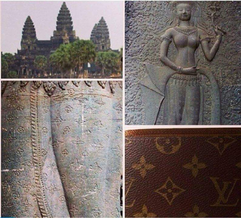 Cambodian Media Claims Louis Vuitton's Logo Was Adapted From Ancient Khmer  Art - Life