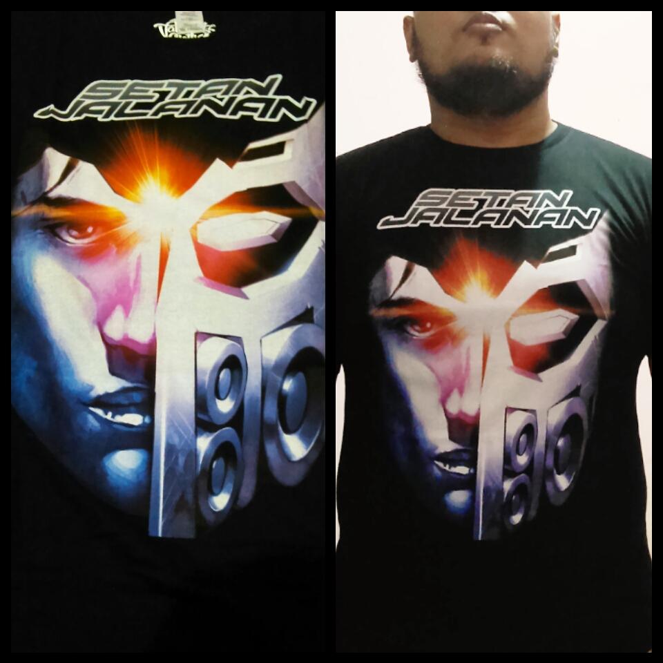 Haadiy's tweet photo. Thanks @i_frank @Frank_Store T-shirt SETAN JALANAN atas #0123attack nya sudah sampe sore tadi. Keren! Vrooom! Vrooom! http://t.co/bo3fgPANGL