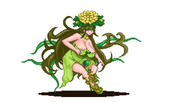 KI-SofTWarE
CrossinG KnighTMarE DeepS
～蒐集される神敵達の深淵～

亜人花精 ダリラウナ
【Dahlirauna】《人花精種》 