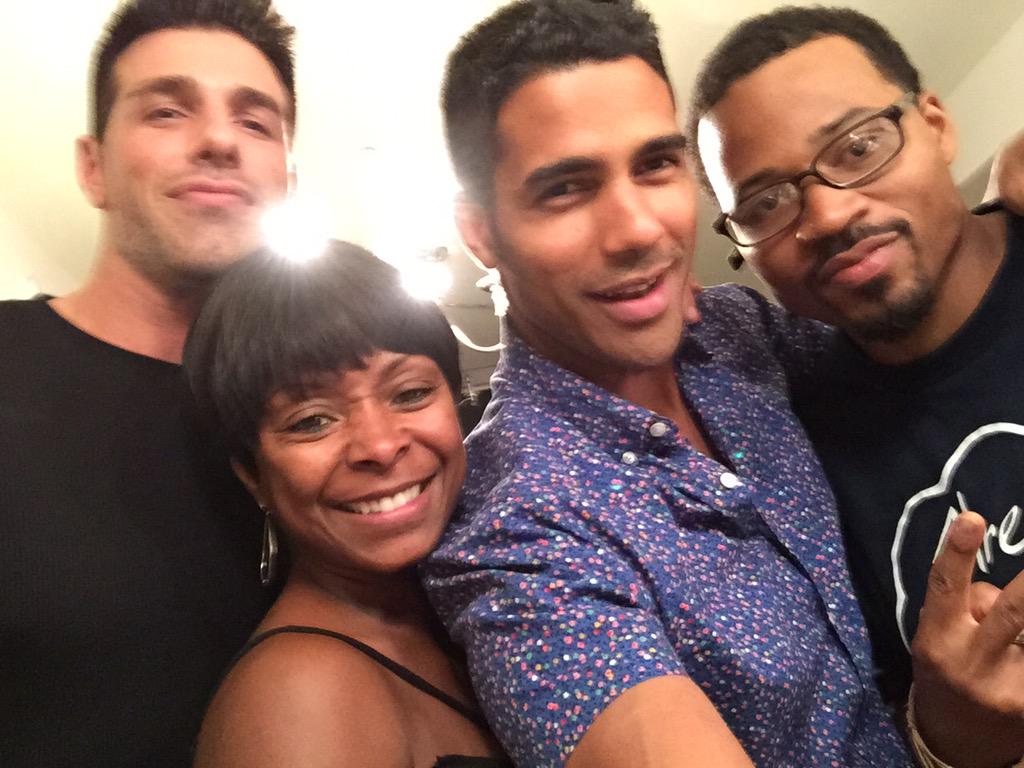 kkordula1's tweet photo. With my Atlanta family! #TheHavesAndHaveNots @jonchaffin @Only1CrystalFox http://t.co/DV9cW0RO09