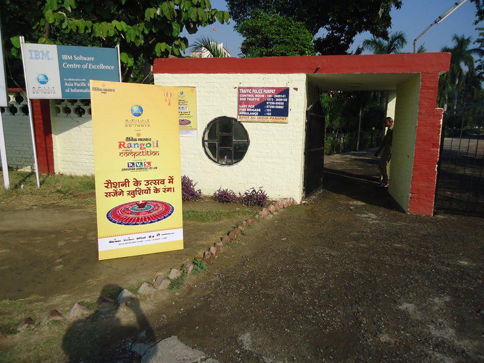 PvsAcademy's tweet photo. Rangoli Competition Winners are Awarded By @PvsAcademy in APIIT India College. http://t.co/PT56j0oAQ6