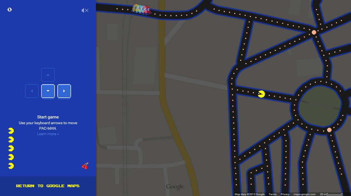 Machine_Brad's tweet image. .@CultLDN now on #pacmap. Eat ghosts &amp;amp; score &amp;gt;&amp;gt; badma.ch/1DoJEr5 #pacman