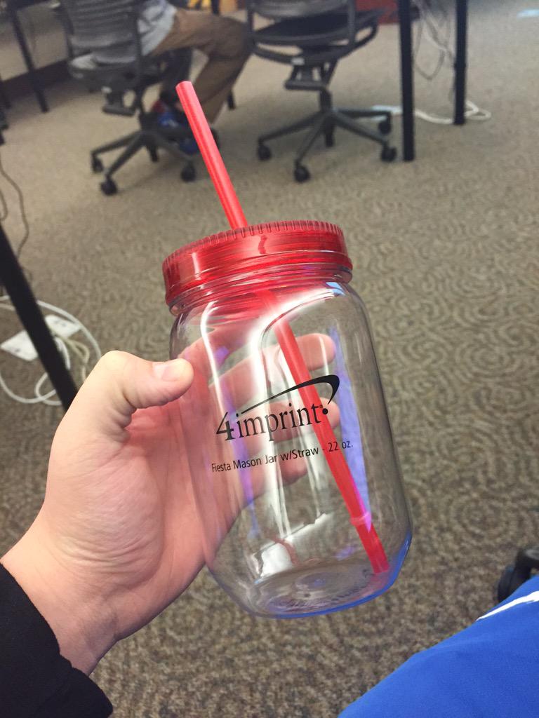 redstormschool1's tweet photo. Genuine mason jar water bottle rt to win! http://t.co/7cV9Iwjpik