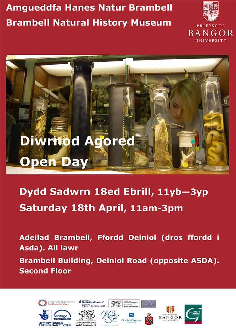 Fancy a peek around our natural history museum? It will be open to the public on 18th April:
bangor.ac.uk/news/events/op…