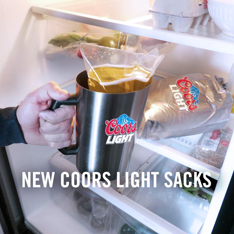 coorslightca's tweet photo. Never return another empty. Ever. #CoorsLightSacks http://t.co/jTkqfag2HF