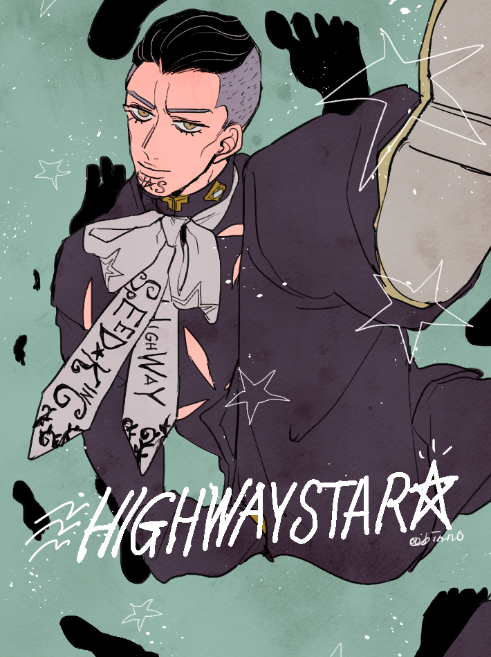 𝘽𝙄𝙉𝙉𝙊 噴上裕也 Jojo版深夜の真剣お絵描き60分一本勝負 Http T Co 67vugoari2 Twitter