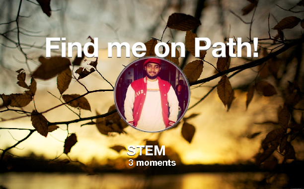 NM180386's tweet photo. Find me on #Path now! Go to: http://t.co/bF86HZ0JKE! #thepersonalnetwork http://t.co/40oUr5v67T