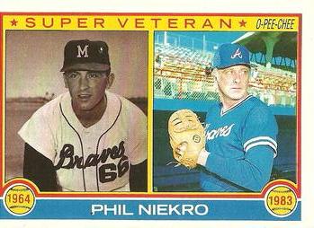 Happy 76th birthday to Hall of Fame knuckleballer Phil Niekro! 