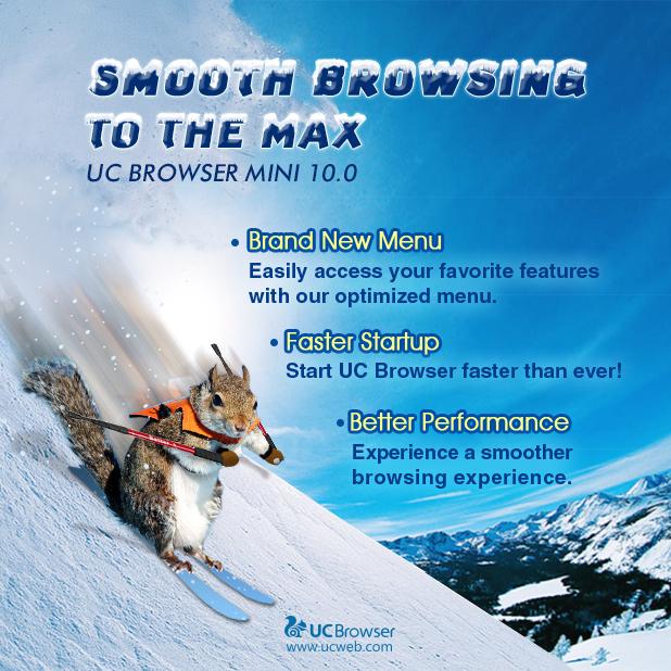 UCBrowser's tweet image. #UCBrowserMini is back with smoother browsing to the max! Try it here: bit.ly/1rfICaG