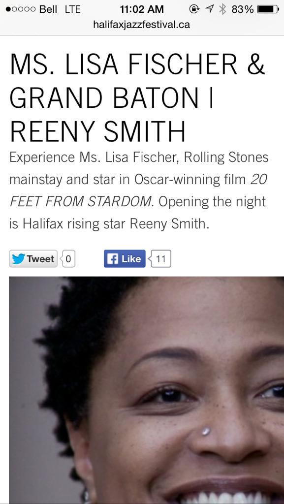 one day, and we'll be seeing you at Hali's Rebecca Cohn auditorium! <a href="/lisafischersing/">Lisa Fischer (official 💎)</a> <a href="/SarahPo22/">Sarah Poirier</a> #LisaFischer #2015