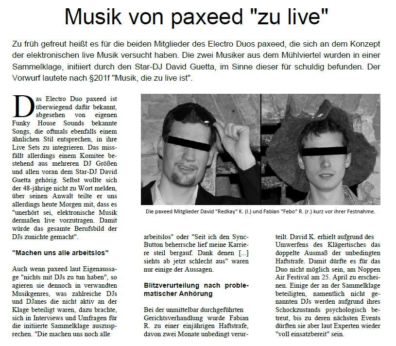 paxeed's tweet photo. na vielen dank auch, monsieur @davidguetta http://t.co/dmsaCh0Utp