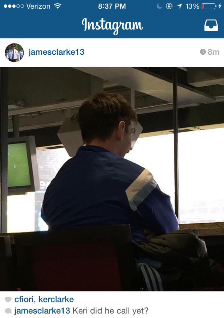 kerclarke's tweet photo. lol when my dad is doing security for Messi and instagrams pics of the back of his head all night http://t.co/jhVuBc5DW8