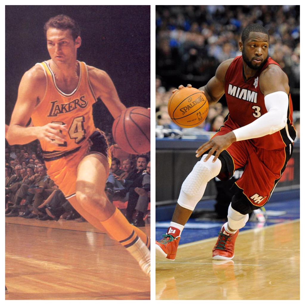 WritehookDFS's tweet photo. Who's the better player all time? 

RT for Jerry West

FAV for Dwyane Wade http://t.co/P5x2EcBn01