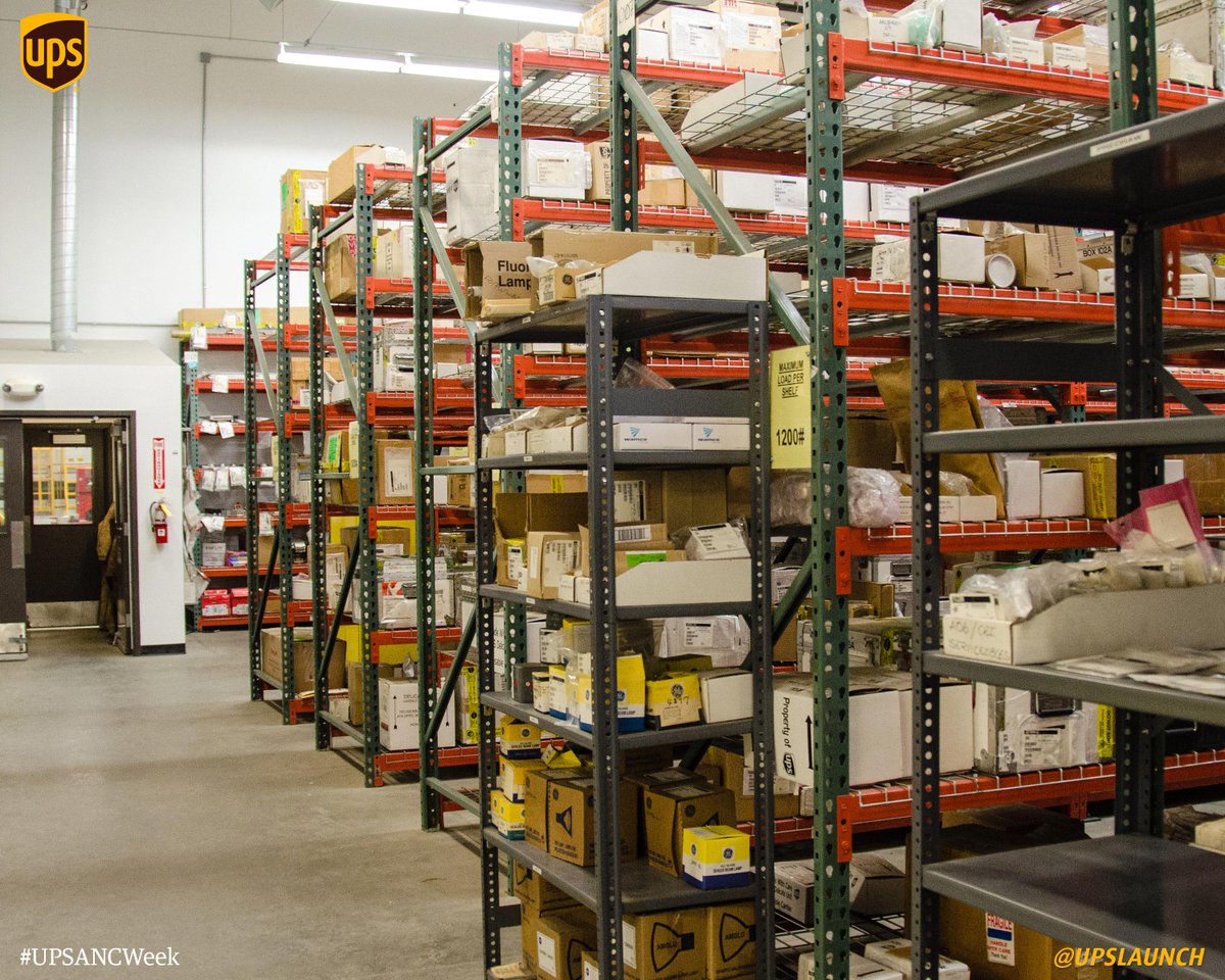 UPSAirlines's tweet photo. The ANC aircraft materials warehouse is the 4th largest in our system, with more than 12k parts & tools. #UPSANCWeek http://t.co/ajvMUJqkKO