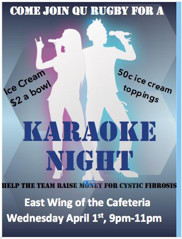 QU_Rugby's tweet photo. Sing your face off tonight and raise money for @AustinHill508 ! @HillinIt @AuStIn_TaCiOuS0 http://t.co/W59mGvsWfW