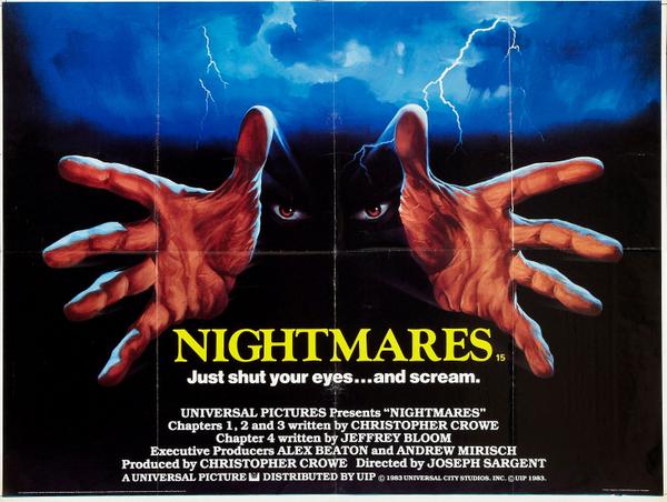 #UKQuad for #JosephSargent's #Universal 80s #horror anthology, #Nightmares
