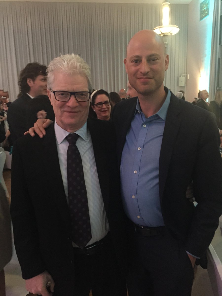 DrBenMichaelis's tweet image. Always a pleasure to see the inspiring @SirKenRobinson at @OK_Creativity #CWF15