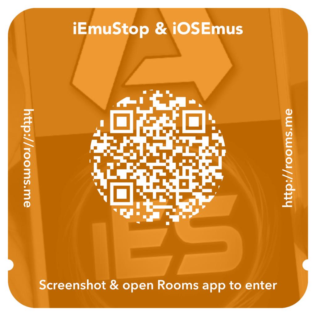 jose3dvg's tweet image. Join the iEmuStop and IOSEmus Room on the room app!

@iOSEmusTeam @iEmuStop @ImAiiR @jose3dvg  #iemustop #iosemus
