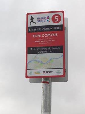 Launch of the Tom Comyns Olympic Trail. limerickac.ie/?p=8700