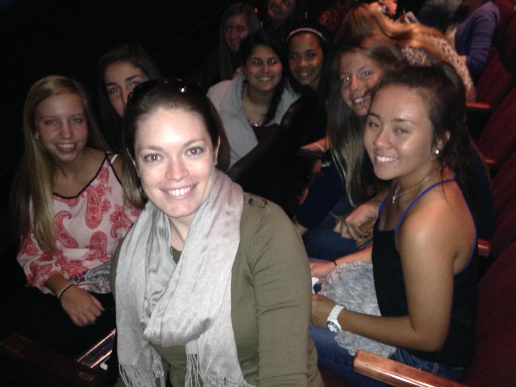 A great day at the Repertory Theatre with Ms. Ogolin and Ms. Eilerman's classes