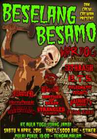 Today !!Dak crew crewan present : BESELANG BESAMO...!!! Sabtu 4 april 2015 at aula tugu juang 19.00 wib Pedo "