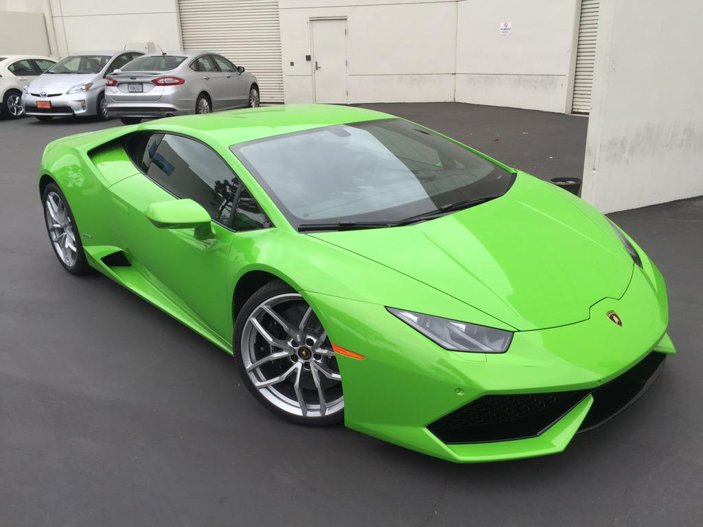 AlexinAuto's tweet image. Screaming green machine out back...