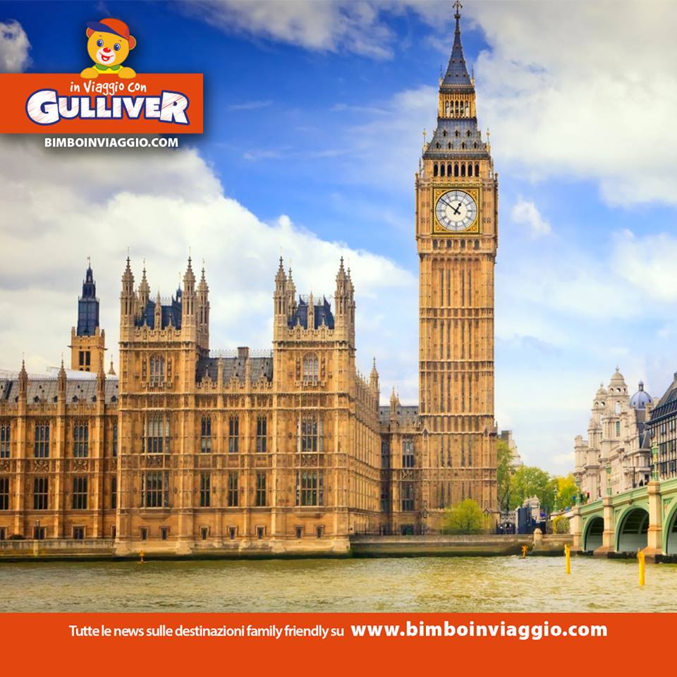 Gulliver vi porta a #Londra, una delle #città più grandi d'Europa con tanti luoghi adatti a chi viaggia con #bambini.